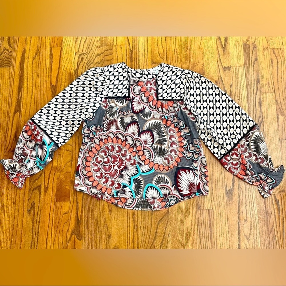 Fate Multicolor Patterned Blouse - image 2